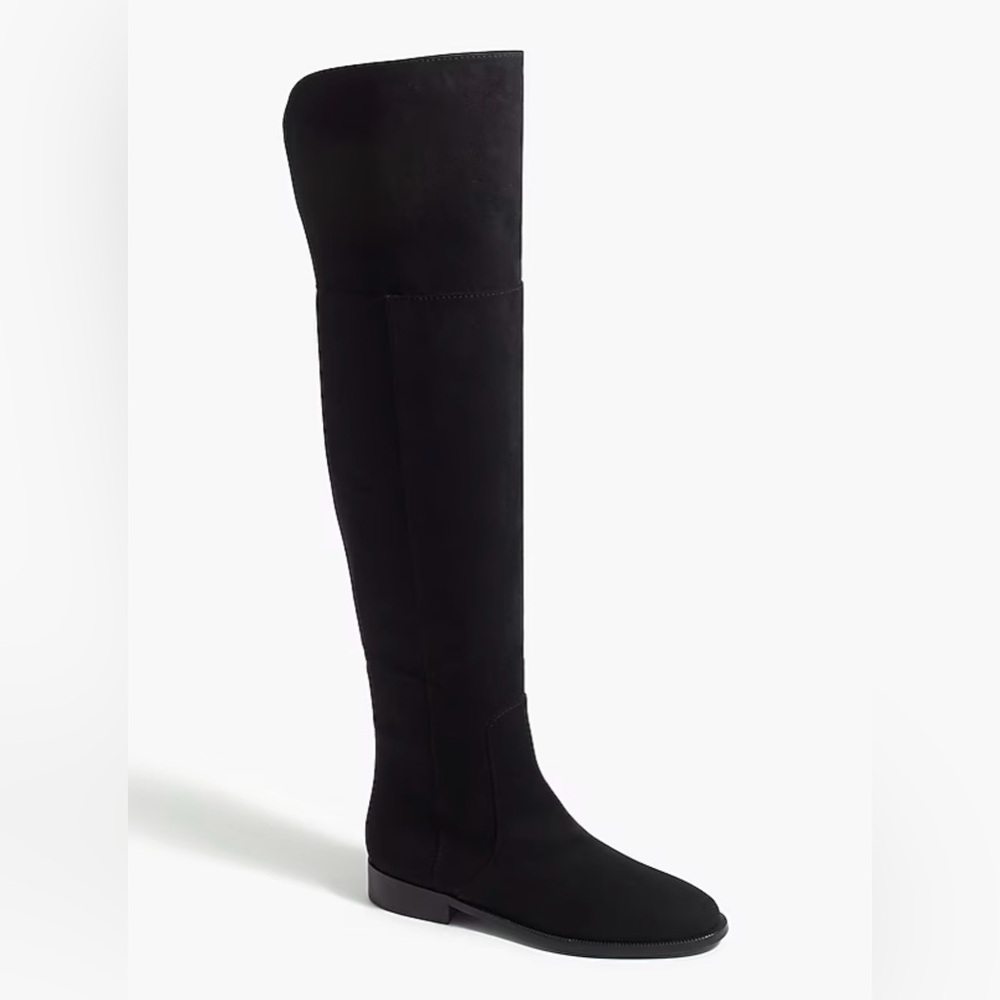 J. Crew Over the Knee Black Boots